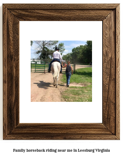 family horseback riding near me in Leesburg, Virginia